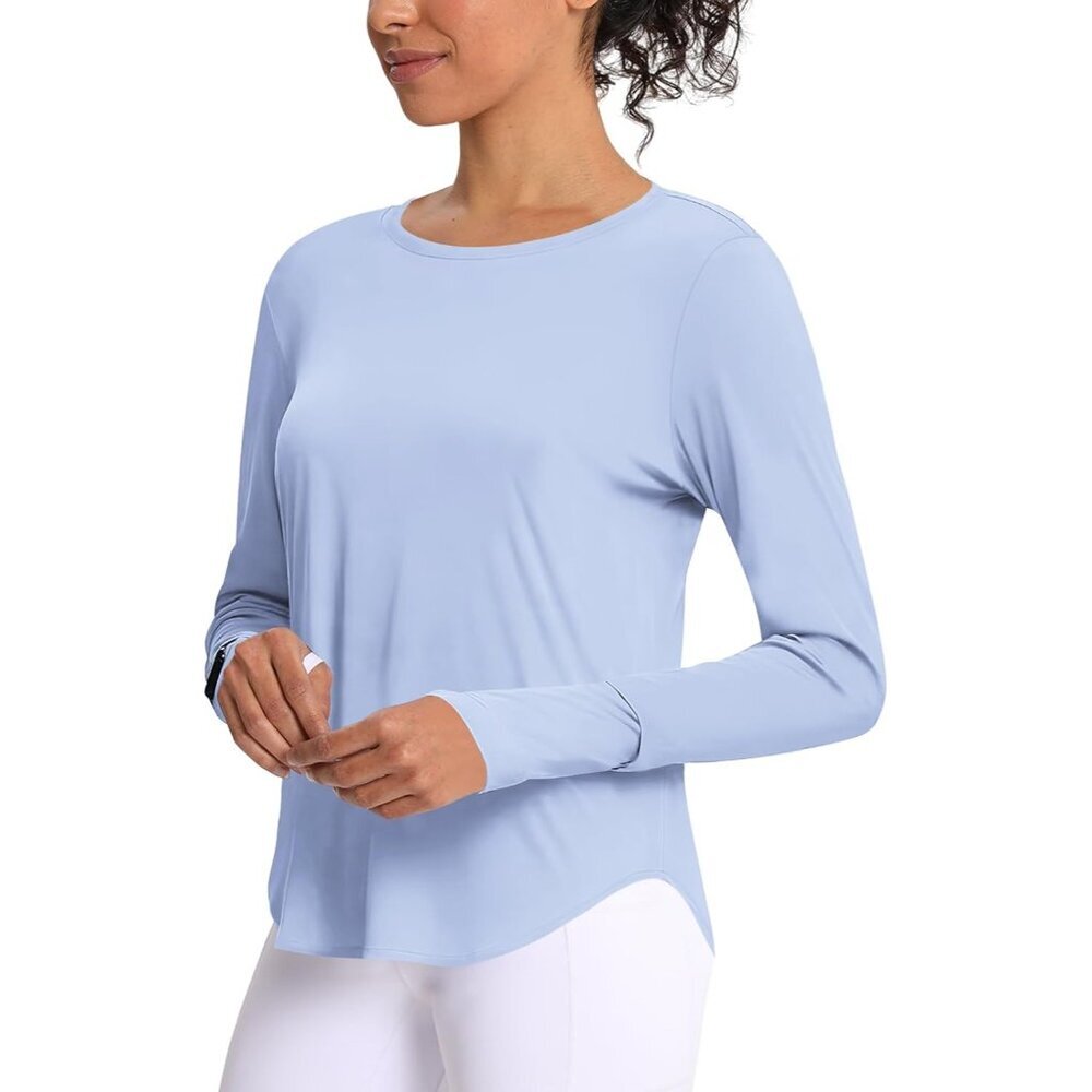 Women's Sun Shirt UPF 50+ Long Sleeve UV Protection Rash Guard Lightweight